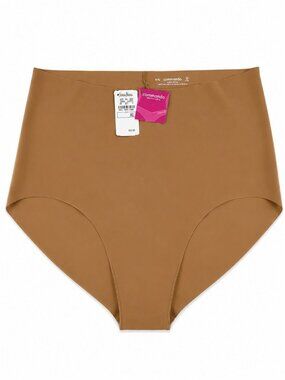 Commando size L/XL Better Than Nothing Invisible Panty Mocha Brown NEW